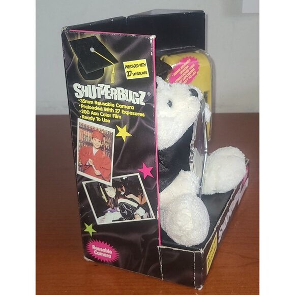 Shutterbugz Graduation Gift Bear Disposable Camera Set Photo Frame New DanDee - Picture 2 of 4
